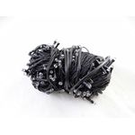Casa si Gradina - Decoratiuni - Decoratiuni de sezon - Instalatie de Craciun tip Liniara cu fir negru, 15 m, 200 LED-uri, Albastru, ghirlanda brad - Infinity.ro