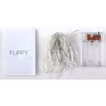 Casa si Gradina - Decoratiuni - Decoratiuni de sezon - Instalatie de Craciun tip Liniara cu baterii, 2 m, 20 leduri, jocuri de lumini, Fir Transparent, Alb Cald - Infinity.ro