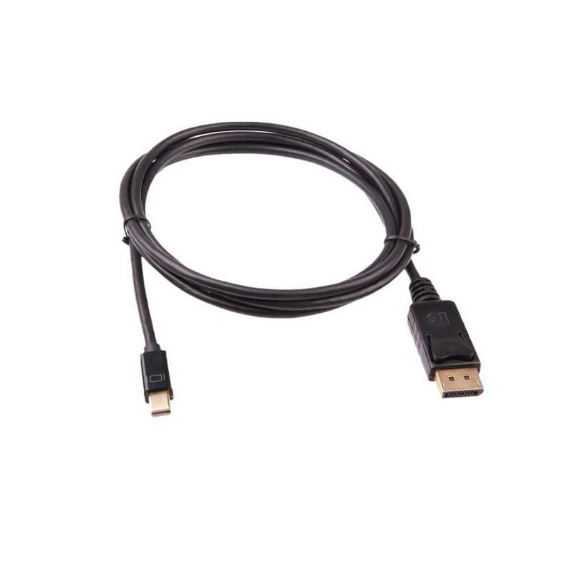 PC, gaming si accesorii - Componente PC - Componente - Accesorii IT - Cablu video mini DisplayPort tata la DisplayPort tata 1.8m contacte aurite negru - Infinity.ro