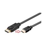 PC, gaming si accesorii - Componente PC - Componente - Accesorii IT - Cablu DisplayPort la HDMI 3m 1080p contacte aurite - Infinity.ro