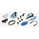 Electronice si Electrocasnice - Ingrijirea locuintei - Aparate de curatat cu abur - Mop cu aburi 2 in 1 ETA Azurit 2267, 1500 W, rezervor apa 0.4 L, filtru anticalcar - Infinity.ro