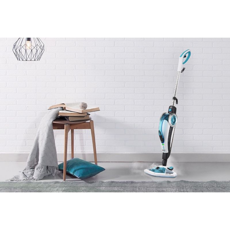 Electronice si Electrocasnice - Ingrijirea locuintei - Aparate de curatat cu abur - Mop cu aburi 2 in 1 ETA Azurit 2267, 1500 W, rezervor apa 0.4 L, filtru anticalcar - Infinity.ro