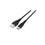 Laptop, Telefoane si Tablete - Telefoane mobile si accesorii - Accesorii Telefoane - Cabluri si adaptoare telefoane - Cablu USB Type C tata - USB 2.0 tata 1.2m negru rezistent la indoiri Prime Well - Infinity.ro
