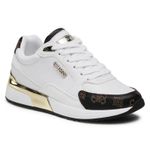 Fashion, accesorii si bijuterii - Femei - Incaltaminte femei - Sneakers si tenisi femei - Pantofi sport dama Guess Moxea Active Lady FL5MOX FAL12 , 36 EU, Alb/Negru - Infinity.ro