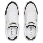 Fashion, accesorii si bijuterii - Femei - Incaltaminte femei - Sneakers si tenisi femei - Pantofi sport dama Guess Moxea Active Lady FL5MOX FAL12 , 36 EU, Alb/Negru - Infinity.ro