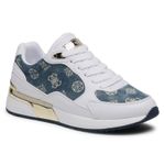 Fashion, accesorii si bijuterii - Femei - Incaltaminte femei - Sneakers si tenisi femei - Pantofi sport dama Guess Moxea2 FL5MX2, 37 EU, Alb/Albastru - Infinity.ro