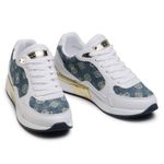 Fashion, accesorii si bijuterii - Femei - Incaltaminte femei - Sneakers si tenisi femei - Pantofi sport dama Guess Moxea2 FL5MX2, 37 EU, Alb/Albastru - Infinity.ro