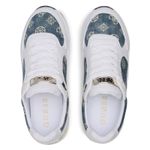 Fashion, accesorii si bijuterii - Femei - Incaltaminte femei - Sneakers si tenisi femei - Pantofi sport dama Guess Moxea2 FL5MX2, 37 EU, Alb/Albastru - Infinity.ro