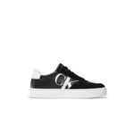 Fashion, accesorii si bijuterii - Femei - Incaltaminte femei - Sneakers si tenisi femei - Pantofi dama Calvin Klein Jeans Classic Cupsole Laceup Mix Lth YW0YW01057 , 40 EU, Negru / Alb - Infinity.ro
