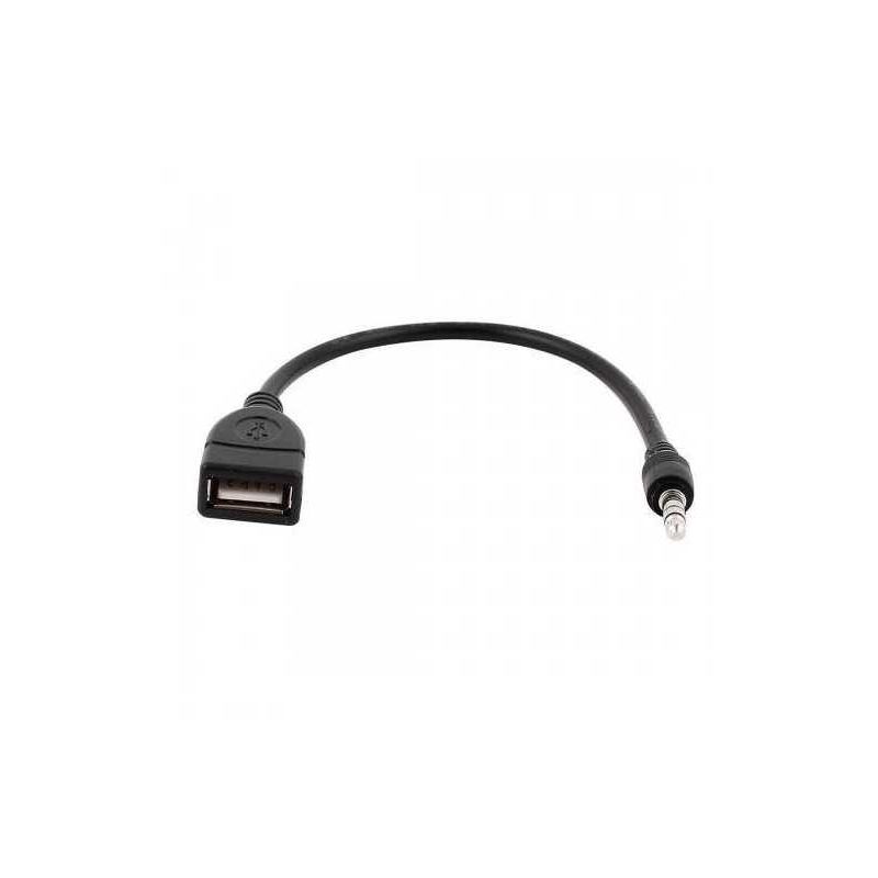Laptop, Telefoane si Tablete - Telefoane mobile si accesorii - Accesorii Telefoane - Cabluri si adaptoare telefoane - Cablu adaptor USB mama - Jack 3.5 mm 4 pini 0.2m - Infinity.ro
