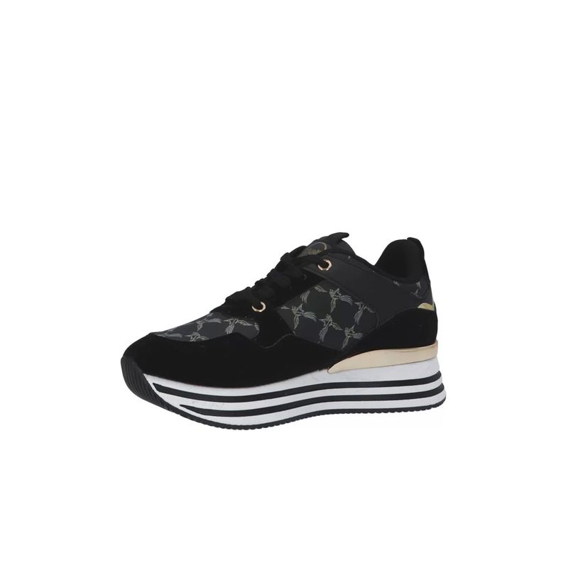 Fashion, accesorii si bijuterii - Femei - Incaltaminte femei - Sneakers si tenisi femei - Pantofi sport dama Cavalli Class Sport CW8778, Negru, 36 EU - Infinity.ro