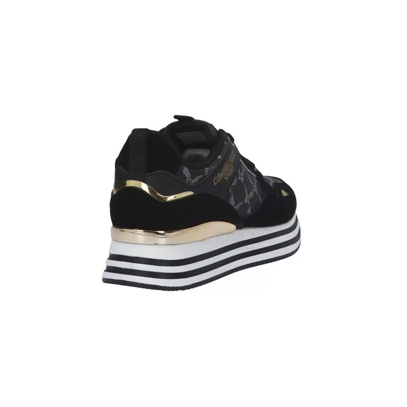 Fashion, accesorii si bijuterii - Femei - Incaltaminte femei - Sneakers si tenisi femei - Pantofi sport dama Cavalli Class Sport CW8778, Negru, 40 EU - Infinity.ro