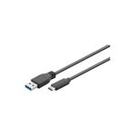 Laptop, Telefoane si Tablete - Telefoane mobile si accesorii - Accesorii Telefoane - Cabluri si adaptoare telefoane - Cablu USB Type C 3.1 tata - USB3.0 A tata 1m Well - Infinity.ro