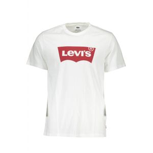 Levi's, Tricou cu imprimeu logo, Alb