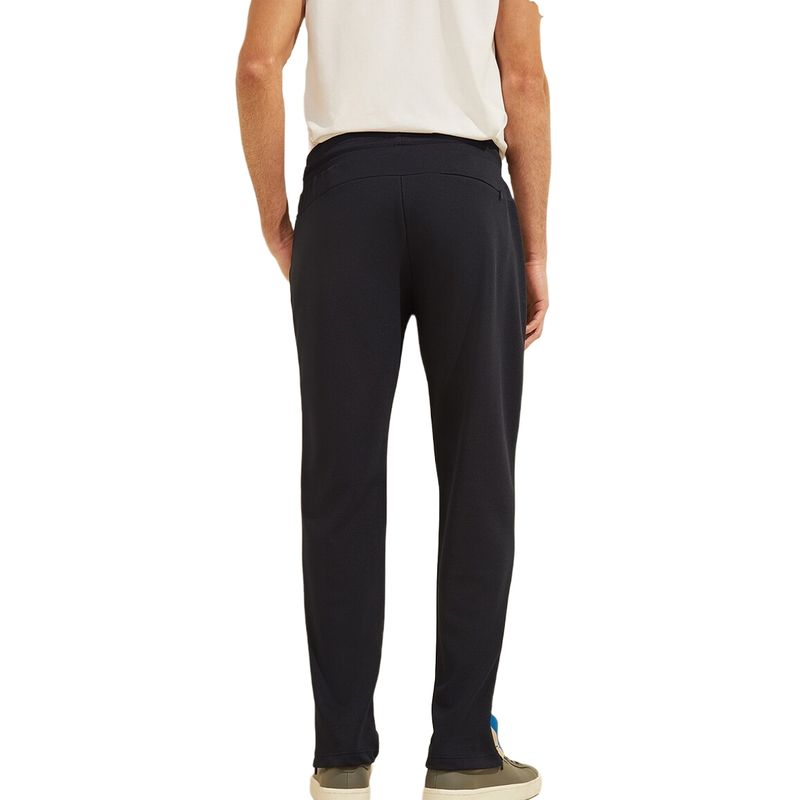 Fashion, accesorii si bijuterii - Barbati - Imbracaminte - Pantaloni barbati - Pantaloni sport Guess cu pensa si benzi laterale contrastante XL INTL Multicolor - Infinity.ro