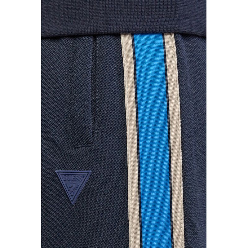 Fashion, accesorii si bijuterii - Barbati - Imbracaminte - Pantaloni barbati - Pantaloni sport Guess cu pensa si benzi laterale contrastante XL INTL Multicolor - Infinity.ro