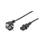 PC, gaming si accesorii - Componente PC - Componente - Accesorii IT - Cablu alimentare PC schuko la IEC320-C13 3m HO3W-F3G 1.00mm2 conductor cupru negru - Infinity.ro