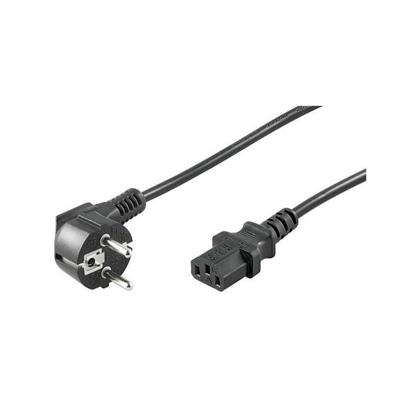 PC, gaming si accesorii - Componente PC - Componente - Accesorii IT - Cablu alimentare PC schuko la IEC320-C13 3m HO3W-F3G 1.00mm2 conductor cupru negru - Infinity.ro