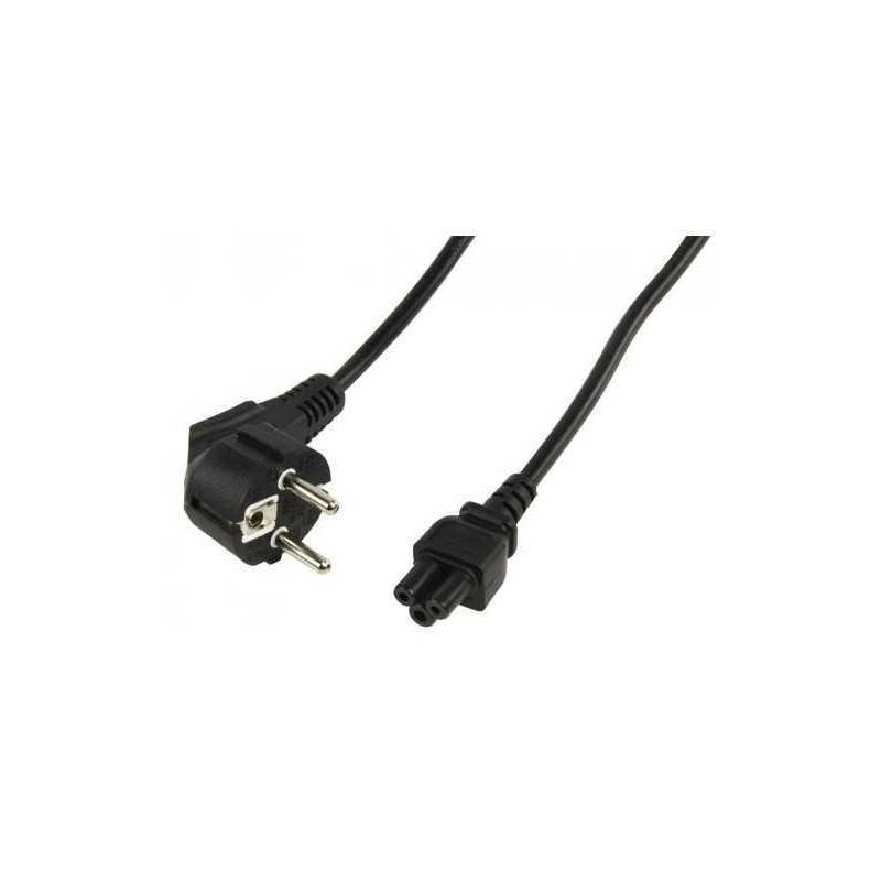 PC, gaming si accesorii - Componente PC - Componente - Accesorii IT - Cablu alimentare laptop Schuko tata 90 grade - IEC320-C5 mama 1.5m H05VV-F 3x0.75mm VDE - Infinity.ro