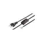 PC, gaming si accesorii - Componente PC - Componente - Accesorii IT - Cablu alimentare Euro 1.5m 2 fire cu intrerupator Goobay - Infinity.ro