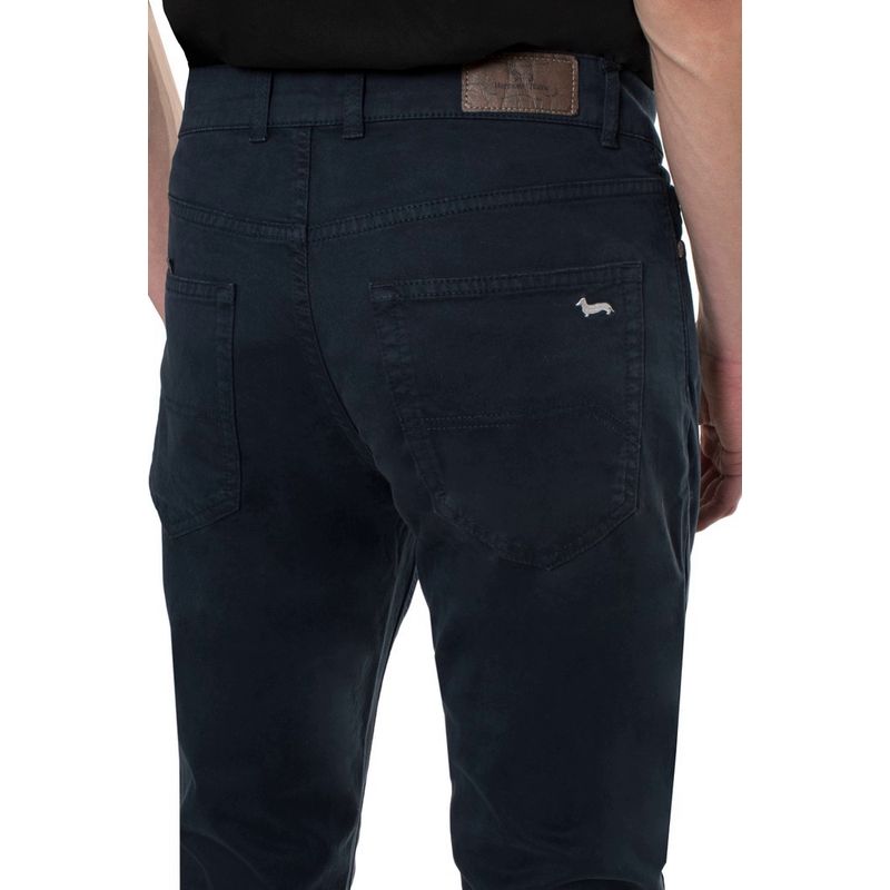 Fashion, accesorii si bijuterii - Barbati - Imbracaminte - Pantaloni barbati - Pantaloni barbati Harmont Blaine W01034 3XL INTL 56 IT Dark Blue - Infinity.ro