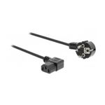 PC, gaming si accesorii - Componente PC - Componente - Accesorii IT - Cablu de alimenatre 5m PC Schuko 90 grade - IEC-320-C13 90 de grade 3x1.00mm negru Valueline - Infinity.ro