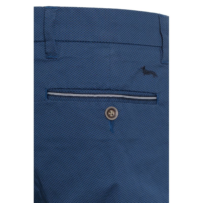 Fashion, accesorii si bijuterii - Barbati - Imbracaminte - Pantaloni barbati - Pantaloni barbati Harmont Blaine WNDO85 Albastru 2XL INTL 54 IT - Infinity.ro