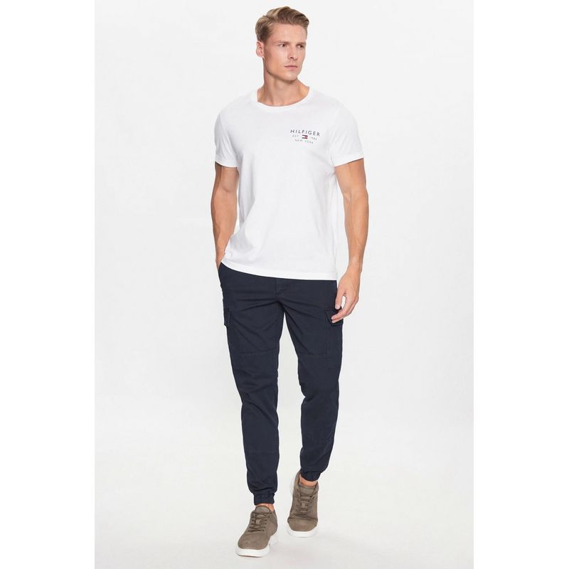 Fashion, accesorii si bijuterii - Barbati - Imbracaminte - Pantaloni barbati - Pantaloni barbati Tommy Hilfiger Joggers Chelsea MW0MW31149 W38-L32 US Bleumarin - Infinity.ro