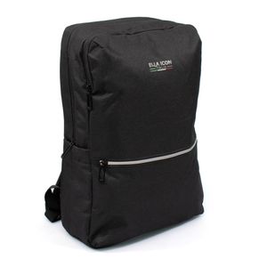 Rucsac Ella Icon Inko Negru material impermeabil 40x30x10 cm