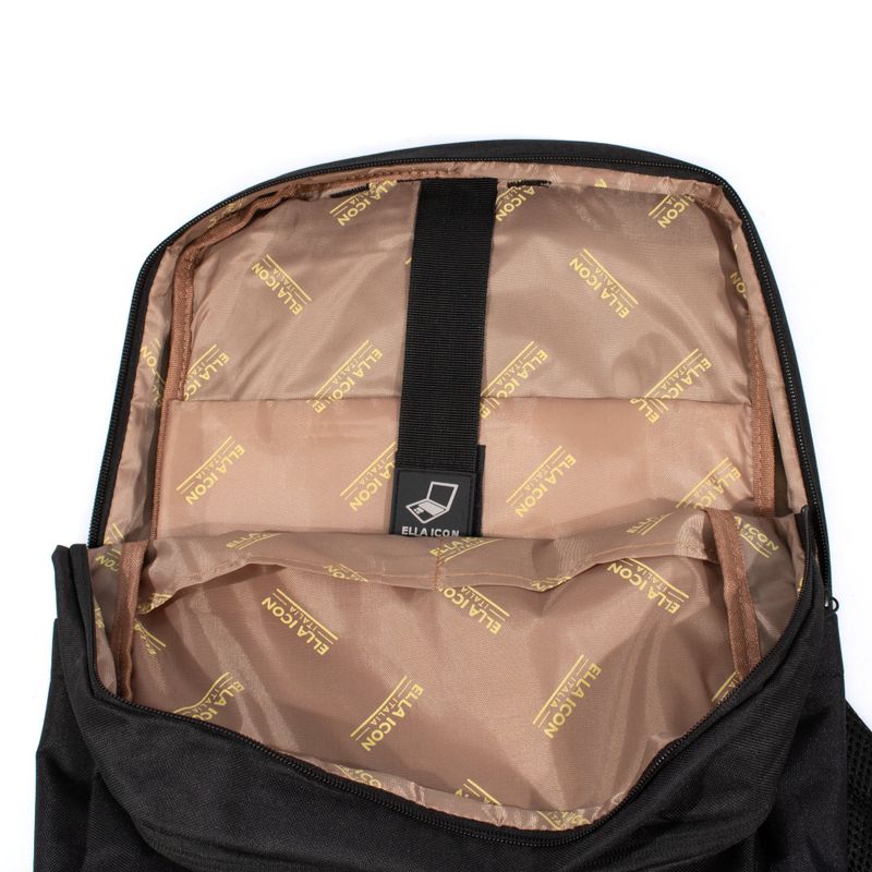 Sport si Outdoor - Articole de voiaj - Rucsacuri - Rucsac Ella Icon Inko Negru material impermeabil 40x30x10 cm - Infinity.ro