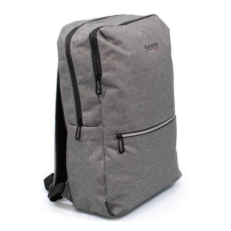 Sport si Outdoor - Articole de voiaj - Rucsacuri - Rucsac Ella Icon Inko Gri material impermeabil 40x30x10 cm - Infinity.ro