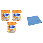 Auto si Moto - Intretinere auto - Odorizante auto - My Shaldan Orange - 3 Pack  si Laveta Microfibra 30x40cm - Infinity.ro