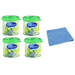 Auto si Moto - Intretinere auto - Odorizante auto - My Shaldan Lime - 4 Pack  si Laveta Microfibra 30x40cm - Infinity.ro