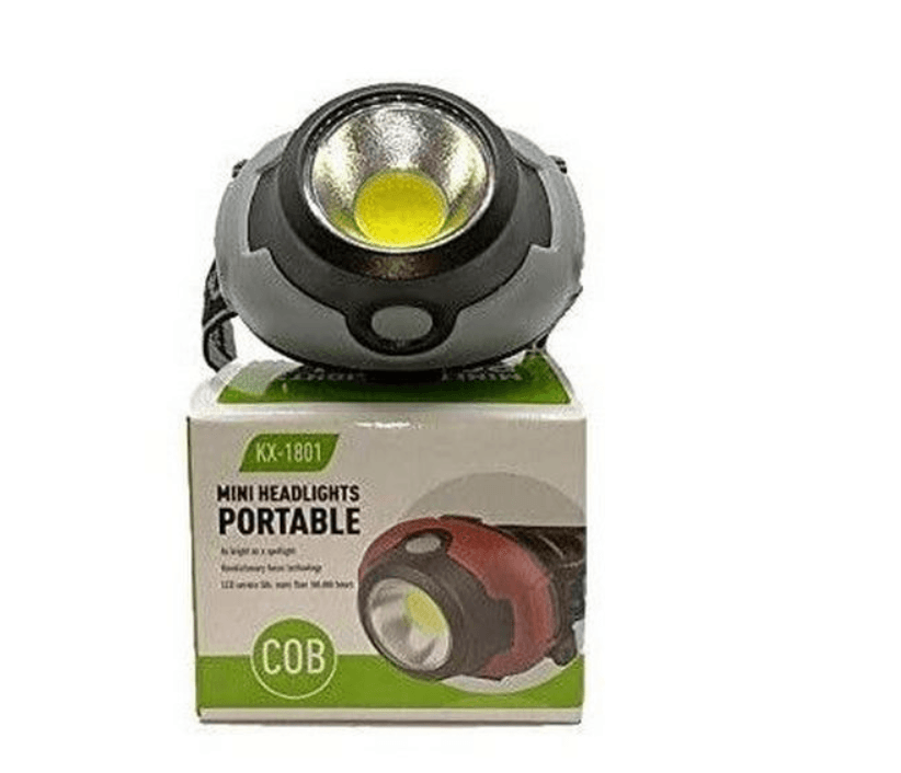 Lanterna frontala cu baterii KX-1801, COB 3W