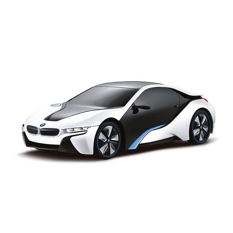 Jucarii, Copii si Bebe - Jucarii si jocuri - Vehicule si jucarii cu telecomanda - Masinute - Masina cu telecomanda bmw i8 alba scara 1 la 24 - Infinity.ro