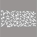 Auto si Moto - Intretinere auto - Stickere auto - Set 2 stickere autoadezive Tuning in doua culori, model "Paint Stains", dimensiune 97 x 47 cm, culoare Negru + Alb - Infinity.ro