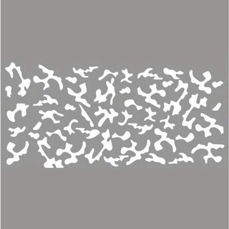 Auto si Moto - Intretinere auto - Stickere auto - Set 2 stickere autoadezive Tuning in doua culori, model "Paint Stains", dimensiune 97 x 47 cm, culoare Negru + Alb - Infinity.ro