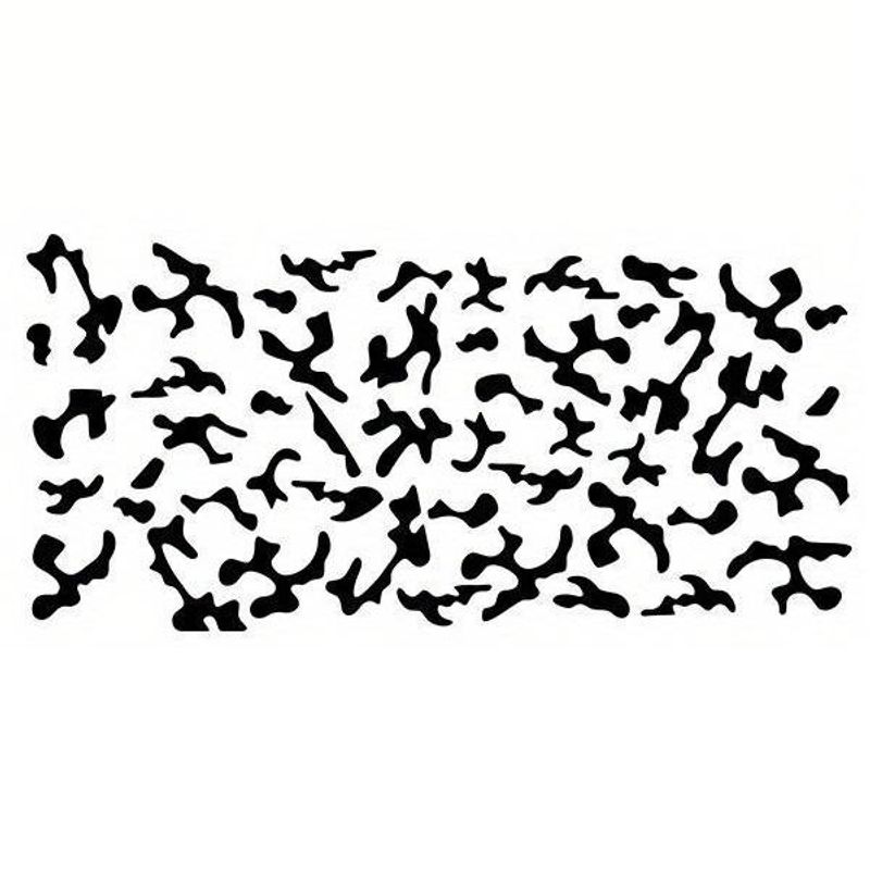 Auto si Moto - Intretinere auto - Stickere auto - Set 2 stickere autoadezive Tuning in doua culori, model "Paint Stains", dimensiune 97 x 47 cm, culoare Negru + Alb - Infinity.ro