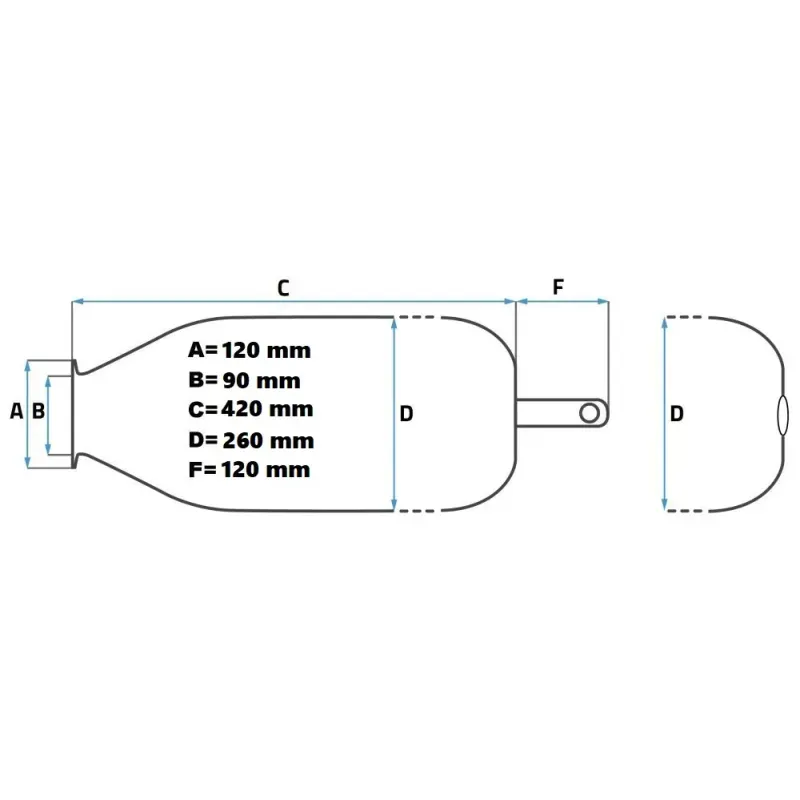 Casa si Gradina - Gradinarit si plante - Utilaje gradina - Consumabile si accesorii utilaje de gradina - Membrana pentru hidrofor, 50L - Infinity.ro