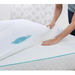 Casa si Gradina - Textile si covoare - Lenjerii de pat - Protectie saltea - Protectie impermeabila pentru saltea Kotonia Home – 150x200 cm, alb - Infinity.ro