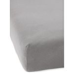 Casa si Gradina - Textile si covoare - Lenjerii de pat - Protectie saltea - Husa pat cu elastic Kotonia Home - Tricot, 100% bumbac, gri, 100×200+20 cm - Infinity.ro