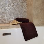 Casa si Gradina - Textile si covoare - Textile baie - Prosoape - Set 2 prosoape de baie Kotonia Home Deco - 50x90 cm, 100% bumbac, maro - Infinity.ro