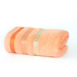 Casa si Gradina - Textile si covoare - Textile baie - Prosoape - Prosop Kotonia Home - Pastel Ingie, 100% Bumbac, 50x90 cm, orange - Infinity.ro