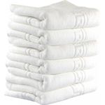 Casa si Gradina - Textile si covoare - Textile baie - Prosoape - Prosop Kotonia Home Hotel - Greek Border, 100% Bumbac, 50x90 cm, Alb, 500g/mp - Infinity.ro