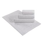 Casa si Gradina - Textile si covoare - Textile baie - Prosoape - Set 3 prosoape Kotonia Home Hotel - Greek Border, 50x70 cm, 100% bumbac, Alb - Infinity.ro