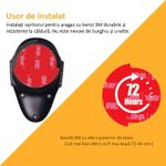 Casa si Gradina - Mobilier - Mobilier copii - Sisteme de siguranta - Blocator usa cuptor sau masina de spalat vase pentru copii, blocare frontala, adeziv 3M, negru, bebeLOGIC™ - Infinity.ro