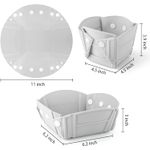 Casa si Gradina - Bucatarie si vesela - Vesela si tacamuri - Farfurii si boluri - Bol, farfurie sau tava pliabile, silicon alimentar, fara BPA, camping, drumetii, gustari, 28cm, gri, mediLOGIC™ - Infinity.ro