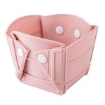 Casa si Gradina - Bucatarie si vesela - Vesela si tacamuri - Farfurii si boluri - Tava, bol sau farfurie pliabile, silicon alimentar, fara BPA, camping, drumetii, gustari, 28cm, roz, mediLOGIC™ - Infinity.ro