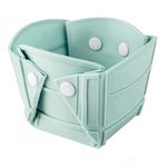 Casa si Gradina - Bucatarie si vesela - Vesela si tacamuri - Farfurii si boluri - Bol, tava sau farfurie pliabile, silicon alimentar, fara BPA, camping, drumetii, gustari, 28cm, verde, mediLOGIC™ - Infinity.ro