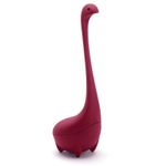 Casa si Gradina - Bucatarie si vesela - Vase pentru gatit - Ceainice si infuzoare - Infuzor de ceai cu frunze vrac, Baby Nessie, silicon, mediLOGIC™, rosu inchis - Infinity.ro